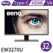 BenQ明基 4K HDR舒視屏護眼螢幕 32吋 EW3270U