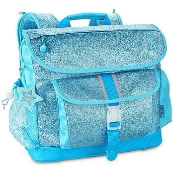 美國【Bixbee】閃采系列-冰雪藍大童輕量舒壓背/書包