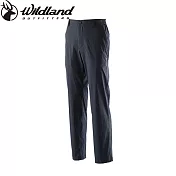 【荒野wildland】男彈性抗UV休閒長褲XL54黑色