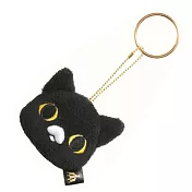 San-X魔幻馬戲團大眼貓頭型珠鍊鑰匙圈