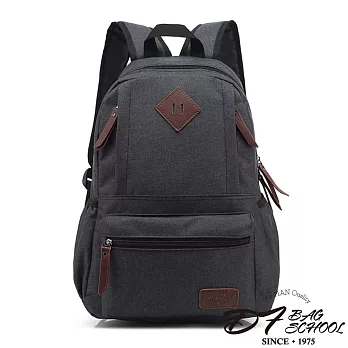 DF BAGSCHOOL - 日系人氣空氣感雙肩後背包-共3色黑色