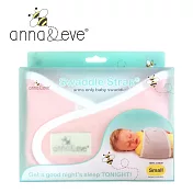 【美國 Anna&Eve】嬰兒舒眠包巾 / 防驚跳新生兒 粉紅色 S