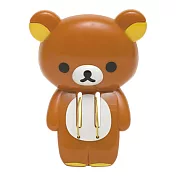 San-X 懶熊表情居家小物系列立體晒衣夾(中)。懶熊