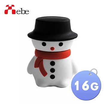 【Xebe集比】 聖誕雪人 造型隨身碟16G