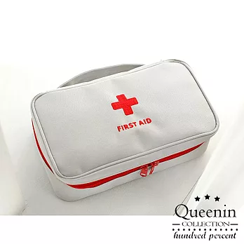 DF Queenin - 小護士手提式急救收納包-共2色灰色