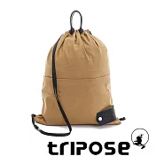 tripose 微旅超輕量可攜式折疊後背包 淺駝色