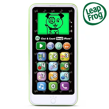美國[跳跳蛙LeapFrog]-炫光智慧小手機(白)★原廠優質玩具