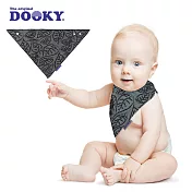 荷蘭DOOKY-寶寶純棉口水巾-鉛灰叢林