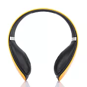 Mrice 弧度曲線-美杜莎Ｍ1全罩式Ｈifi耳機。晶亮黃