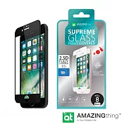 AmazingThing Apple iPhone 8/7 滿版強化玻璃保護貼 黑