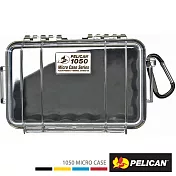 PELICAN 派力肯 1050 Micro Case 微型防水氣密箱-透明(黑)