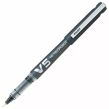 百樂 卡式V5鋼珠筆0.5黑黑