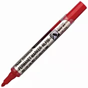 飛龍NLF50-B圓頭後壓式油性筆 紅
