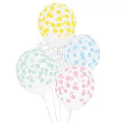 法國My Little Day 彩色點點派對氣球組-柔和色