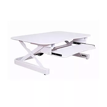 美商艾湃電競 Apexgaming 桌上型電動升降桌 EDR-3612白色