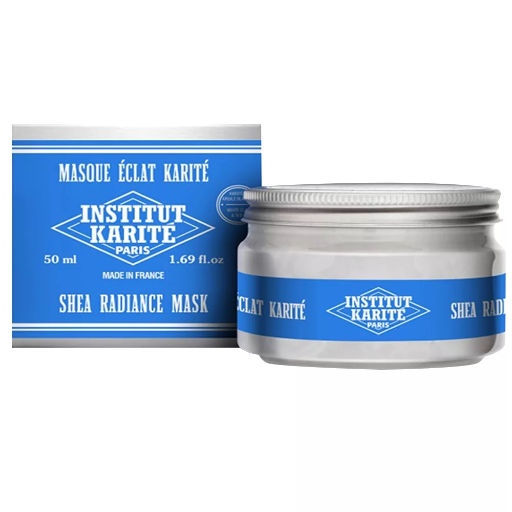 Institut Karite Paris 頂級乳霜面膜,專為油性、乾性及敏感肌設計,提供強效保濕、舒緩過敏與緊緻肌膚效果,適合日常使用,展現高階護膚品質。 Institut Karite Paris 頂級乳霜面膜