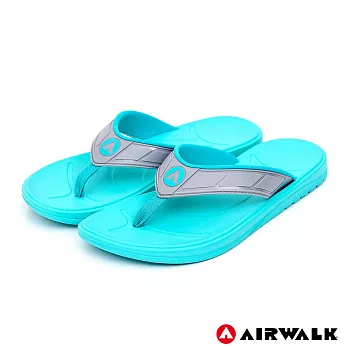 AIRWALK - A0夾腳拖鞋-女款US6湖水藍