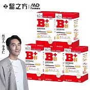 【台塑生醫】緩釋B群雙層錠(60錠/瓶) 5瓶/組