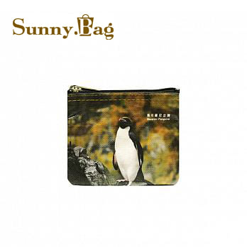 Sunny Bag x 林鴻兒-James Lin 零錢包-馬可羅尼企鵝 Macaroni penguins