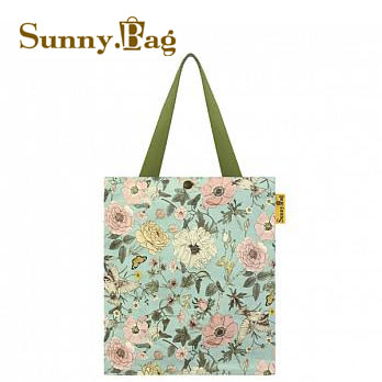 Sunny Bag 棉布書袋/文青袋- 花與鳥