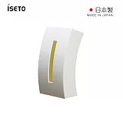 【日本ISETO】Bow日製弧形雙面面紙盒- 白