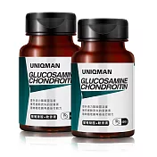 UNIQMAN 葡萄糖胺+軟骨素 膠囊 (60粒/瓶)2瓶組