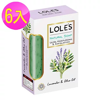 LOLE’S 溫和淨化乳油木機能皂150g-6入組