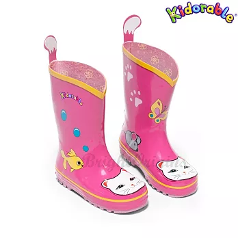 美國Kidorable 童趣雨鞋 招財貓款9招財貓