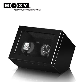 【BOXY自動錶上鍊盒】DC系列 02 動力儲存盒 機械錶專用 WATCH WINDER黑色消光