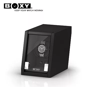 【BOXY自動錶上鍊盒】城堡系列 CA-01 機械錶專用 動力儲存盒 WATCH WINDER黑色消光