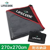 LIFECODE-加厚防水PE地墊(地席)270x270cm