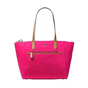 MICHAEL KORS 輕量尼龍托特包-桃紅(現貨+預購)桃紅