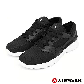 AIRWALK(女) - 蓄力待發編織鞋-黑色US7黑色