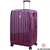 ALAIN DELON 亞蘭德倫 28吋拉絲流線系列行李箱(紫)28吋