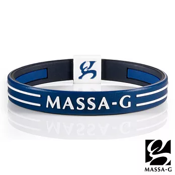 MASSA-G Energy Plus雙面鍺鈦能量手環-深藍內圍20cm