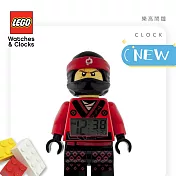 LEGO樂高 鬧鐘公仔系列 樂高旋風忍者電影鬧鐘  紅忍凱 9009211