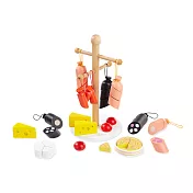 【howa 德國木製玩具】營養滿分香腸起司|木製配件包