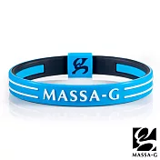 MASSA-G Energy Plus雙面鍺鈦能量手環-內圍18cm_藍