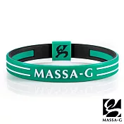 MASSA-G Energy Plus雙面鍺鈦能量手環-綠內圍20cm