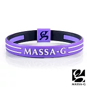 MASSA-G Energy Plus雙面鍺鈦能量手環-紫內圍20cm