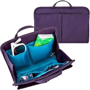 《TRAVELON》RFID包內安全收納包(紫M)
