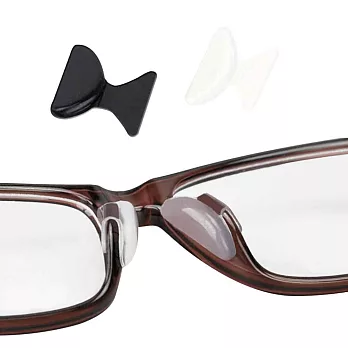 太陽眼鏡 膠框眼鏡專用超柔軟防滑鼻墊貼 眼鏡止滑鼻墊 加高鼻托 (三對6入)_M-(透)1.8mm