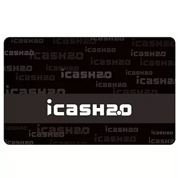 經典LOGO卡-曜石黑icash2.0(含運費)
