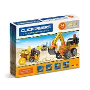 【CLICFORMERS】可立扣益智建構片6in1工程組 74片 ACT06359