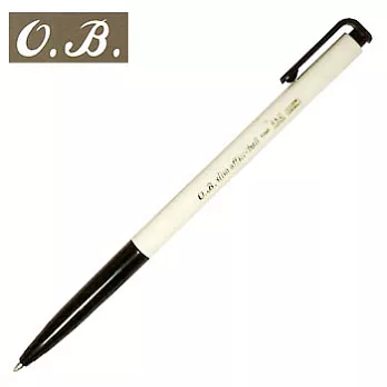 O.B.#1007自動原子筆0.7黑