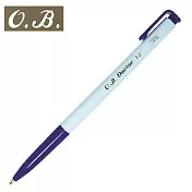 O.B.#1012自動原子筆1.2藍