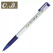 O.B.#200A自動中性筆0.5藍