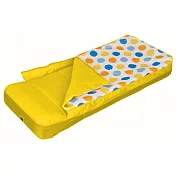 兒童睡袋充氣床-兩色可選黃