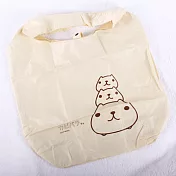 Kapibarasan 水豚君防水便利袋(米)