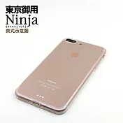 【東京御用Ninja】Apple iPhone XS (5.8吋)專用自帶防塵塞型保護套(透明)